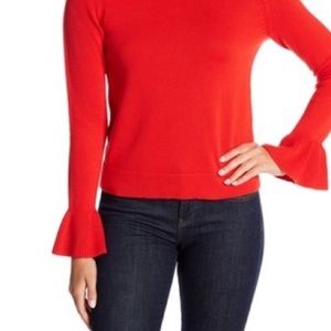J Crew ruffle sweater